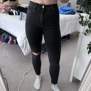 CottonOn Ripped Skinny Jeans, Size 4